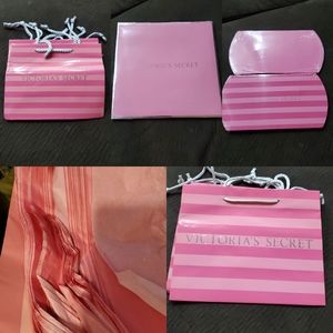 Victoria's Secret Assorted Shopping Bags & Gift Boxes